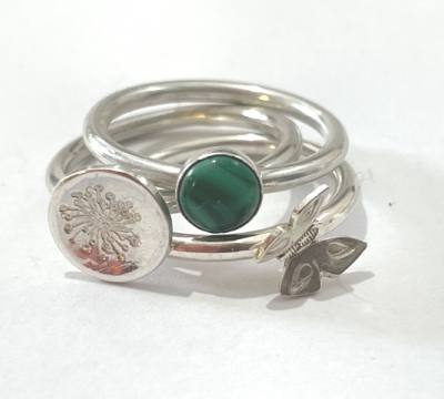 Sterling Silver Jewellery - 3 Silver Rings in a day - with Melinda Scarborough 