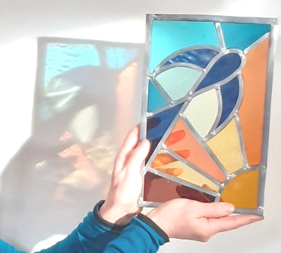 'Discovering Stained Glass' ..a two day workshop with Lizzy Hippisley-Cox