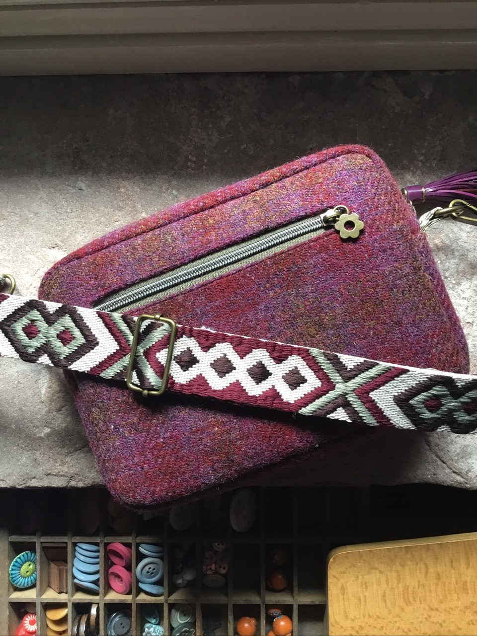 'The Wendy Cross Body Bag' - Two day Bag Making Workshops with Emma of 'Hole House Bags'