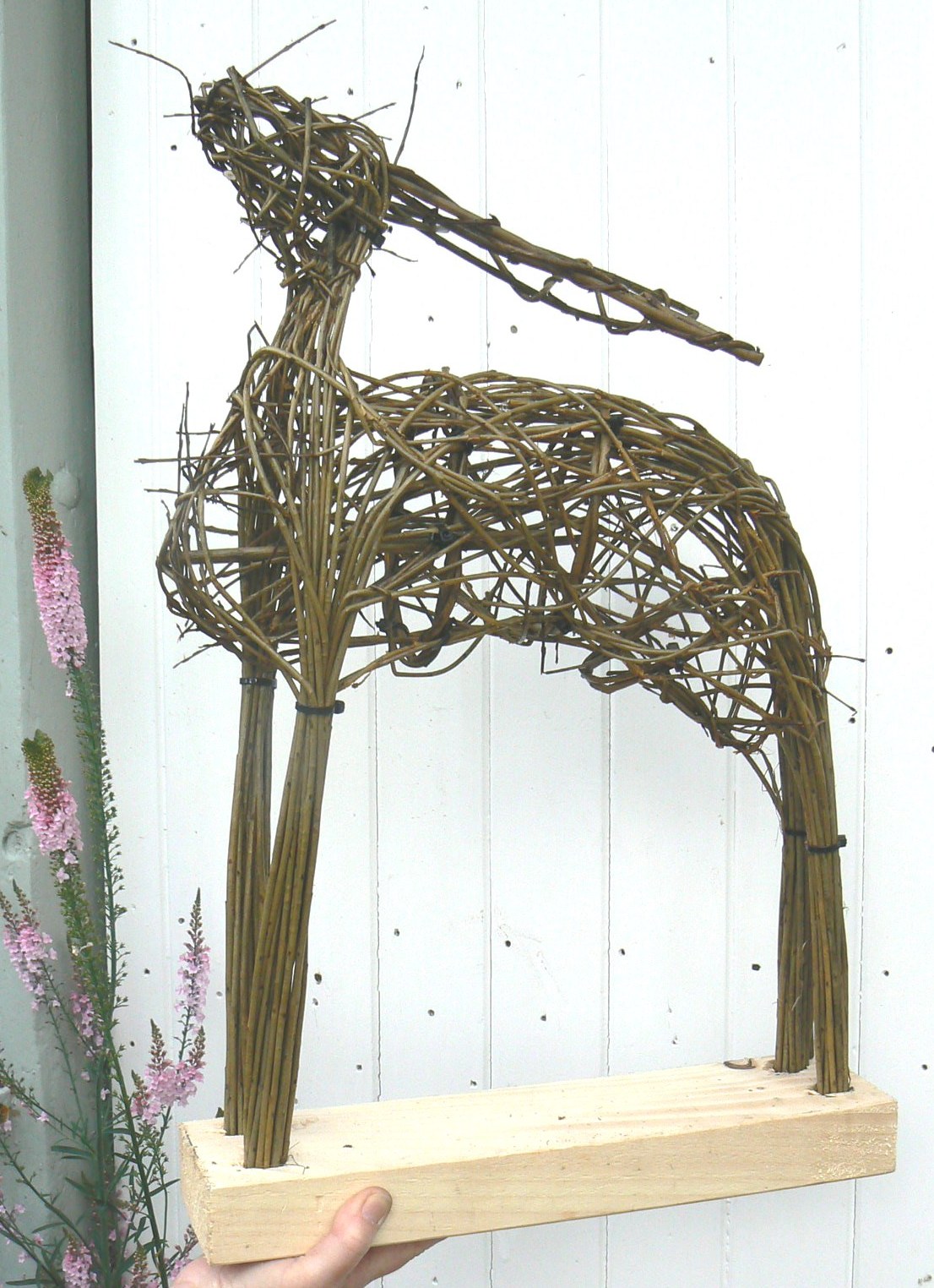 Willow Sculptures ~ Hares,with Phil Bradley