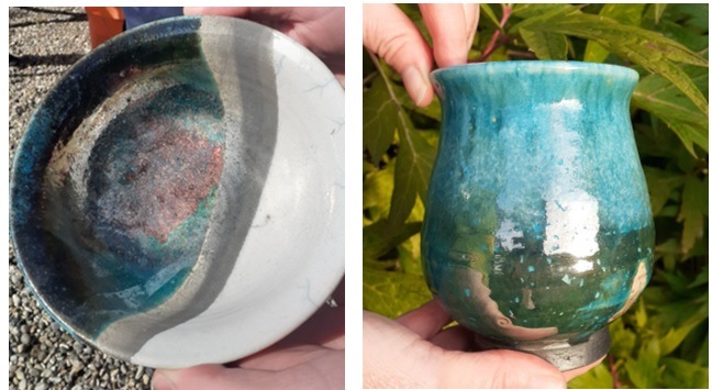 Firing pottery 'In The Raku Style' with Bob and Denise Park