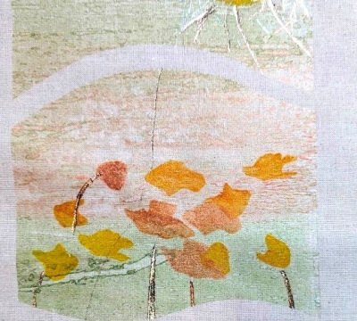 Paint Print Stitch 'In Nature'  ~  with Kay Leech