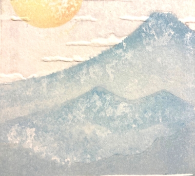 'Moku hanga' Japanese woodblock printing 'Iconic Landscapes' with Julie Evans