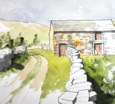 ** NEW ** 'Buildings in the Landscape'  using Line &  Wash with John Harrison
