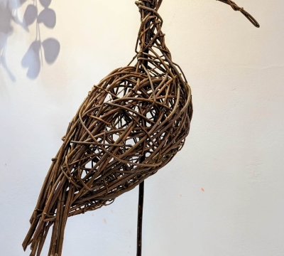 Willow Sculptures ~ Curlews, with Phil  Bradley