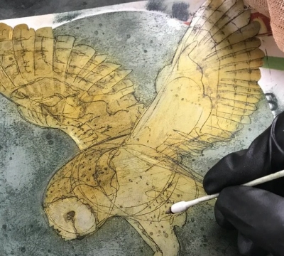 Creative Collagraph Printmaking 2 day Workshop ~ with Jenny McCabe 