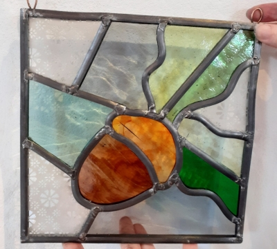 'Discovering Stained Glass' ..a two day workshop with Lizzy Hippisley-Cox