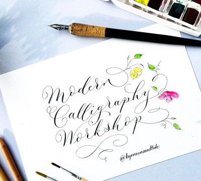 'Gorgeously Swirly Calligraphy' with Claire from by Moon and Tide 