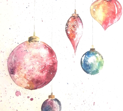 Discovering  'Pen & Wash' at Christmas with Margaret Jarvis