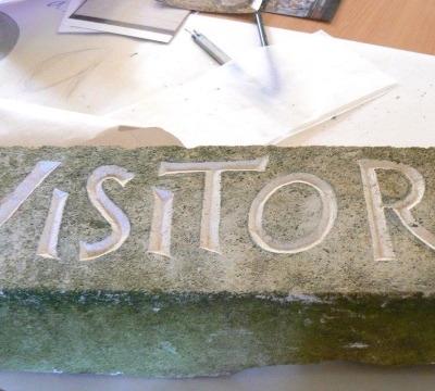 Relief & Letter Stone Carving 3 days with Pip Hall 
